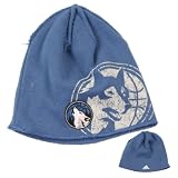 Minnesota Timberwolves College Cut Big Logo Knit Beanie - Teal