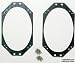 Jeep Wrangler Brackets 1997-up, 4x6 speaker adapter plates