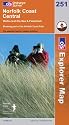 Norfolk Coast Central (Explorer Maps)