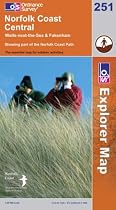 Norfolk Coast Central (Explorer Maps)