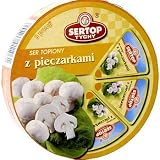 Sertop Processed Cheese with Mushrooms ( 140 g / 8 triangles )