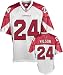 Adrian Wilson Jersey: Reebok White Replica #24 Arizona Cardinals Jersey - Small