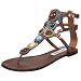Steve Madden Women's Sanzo Jeweled T-Strap Sandal