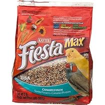 Kaytee Fiesta Fortified Gourmet Bird Food for Canaries and Finches 2 lbs.