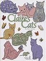 Claire's Cats - Volume 1 -- 35 different cats plus mice to applique