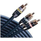 Monster Cable J2 DVD R-6 DVD Player to TV or A/V Receiver Hook-Up Kit With RCA Audio & Video MV2R-6 & I250-6 (6 Feet)