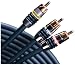Monster Cable J2 DVD R-6 DVD Player to TV or A/V Receiver Hook-Up Kit With RCA Audio & Video MV2R-6 & I250-6 (6 Feet)
