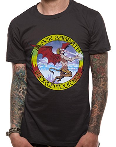 Black Sabbath Tour 78 Black T-Shirt