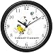 Humpty Dumpty (Chick & Egg) No.1 - from Mother Goose by Artist: Sylvia Long Wall Clock by WatchBuddy Timepieces (Black Frame)