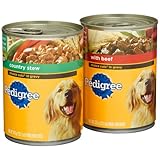 Pedigree Choice Cuts Variety Pack (with Beef, Country Stew) Food for Dogs, 13.2-Ounce Cans (Pack of 24)
