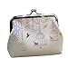 Toraway Wallet, Vintage Womens Birdcage Wallet Card Holder Coin Purse Clutch Handbag White