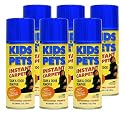 KIDS 'N' PETS Brand - INSTANT CARPET Aerosol Stain & Odor Remover 6 pack 14 fluid oz. (84 fluid ounces total)