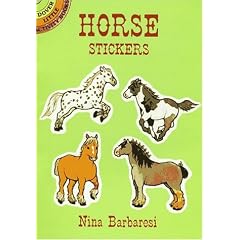 Horse Stickers: Dover Little Activity Books