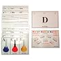 Set of 36 Color Coded Chord Cards (for use with Kidsplay Kid's Handbells)