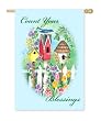 Count Your Blessings Silk Reflections Regular Size Flag
