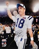 Mounted Memories Indianapolis Colts Peyton Manning Autographed 16x20 Super Bowl XLI Photo