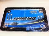 New Super Real Motorcycle Bike Carbon Fiber Harley Honda Suzuki license Plate Number Automotive Frame