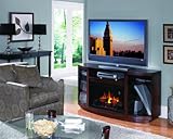 ClassicFlame Hampton Media Console Electric Fireplace