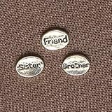 BLUE MOON REFLECTIONS METAL BEADS-OVAL 2 ANTIQUE SILVER 12/PKG