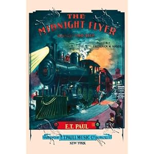 Canvas Print, The Midnight Flyer: March and Two Step 12 x 18 Canvas Print, The Midnight Flyer: March and Two-Step - 12 x 18