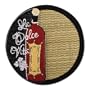 La Dolce Vita Glass Slippers Coaster- 4" Diameter
