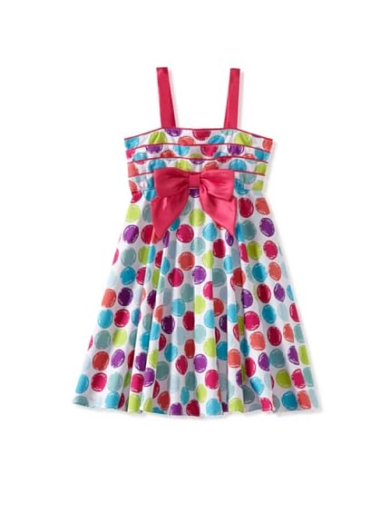 Bonny Billy Girl’s Multidot Bow Dress