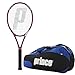 Prince Triple Threat Hornet Oversize Racquet & Triple Bag Bundle