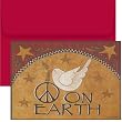 Peace Sign Dove Christmas Cards