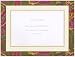 Caspari Paisley Photo Holiday Cards, Box of 10