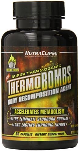 Nutraclipse Thermobombs Hyper Shock 12.0 Supplement, 56 Count
