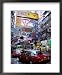 Busy Street, Causeway Bay, Hong Kong Island, Hong Kong, China Framed Art Poster Print by Amanda Hall, 18x22