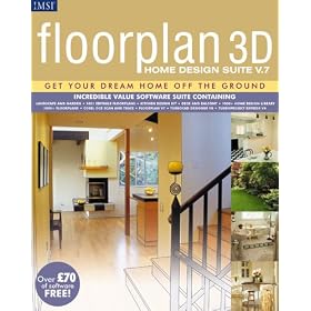 FloorPlan 3D Home Design Suite 7.0 (DVD case)
