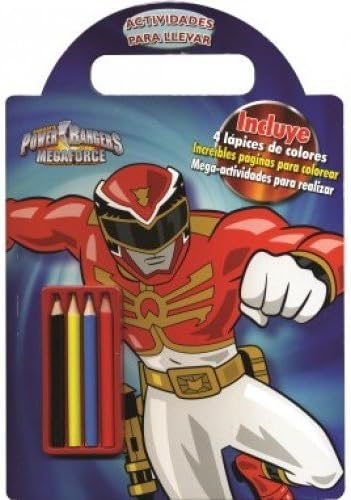 3 Pk, Power Rangers Megaforce Actividades Para Llevar