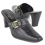 Liz Claiborne Mozambique Black mules