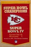Kansas City Chiefs - Dynasty Banners (Pennants)