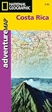 National Geographic Costa Rica Adventure Map