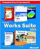 Works Suite 2003 CD (Word, Money, AutoRoute, Encarta, Picture It, Works)