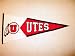 Utah, University of - Mascot - Classic NCAA College (Pennants)