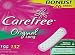 Health & Personal Care : Carefree Original Long Medium Protection 132 Unscented Pantiliners