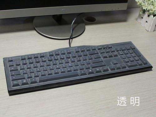 Transparent Clear Silicone Keyboard skin Covers guard for Cherry G80-3800 MX2.0 mechanical keyboard