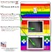 Rainbow Stripes WraptorSkinz Skin kit fits Nintendo DS Lite (DS LITE NOT INCLUDED)