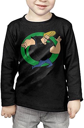 Cartoon Johnny Bravo Children's Pullover Long Sleeve T Shirt 2 Toddler