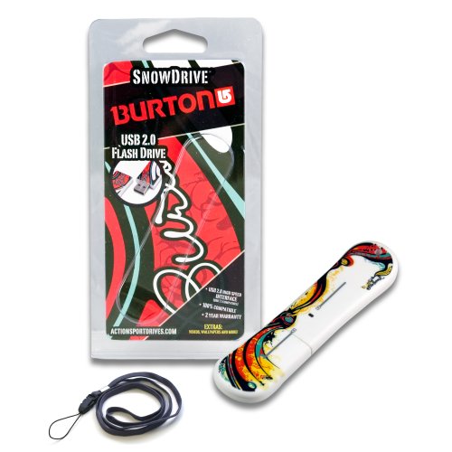 ACP-EP Memory BURT-FG09/2G 2GB Burton Feel Good 09 SnowDrive USB Flash Drive