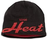 NBA Men's Anniversary Draft Knit Hat - Kf11Z, Miami Heat, One Size , Miami Heat , Black