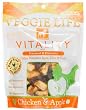Dogswell Veggie Life Vitality Chicken & Apple, 5-Ounce Orange Pouches (Pack of 6)