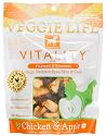 Dogswell Veggie Life Vitality for Dogs, Chicken & Apple, Flaxseed & Vitamins, 5-Ounce Pouches (Pack of 6)