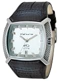 Kahuna KW06005G Gents Watch with Black Leather Strap and Silver Dial