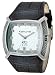 Kahuna KW06005G Mens black leather strap watch