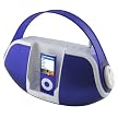 iLive Portable Music System with iPod Dock - Purple (IB109PR)