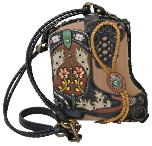 Western Convertible Clutch Handbag